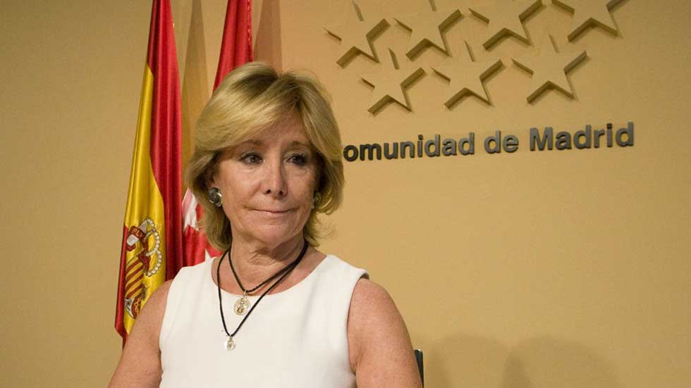 Los Tribunales dictaminan que hubo delito en el incidente de Esperanza Aguirre