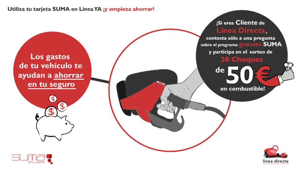 ¿Quieres ganar 50 euros en combustible con Línea Directa y CEPSA?