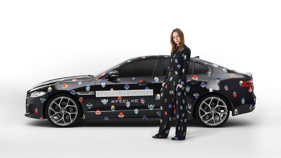 Stella McCartney diseña la flota de la Jaguar Feel XE Experience