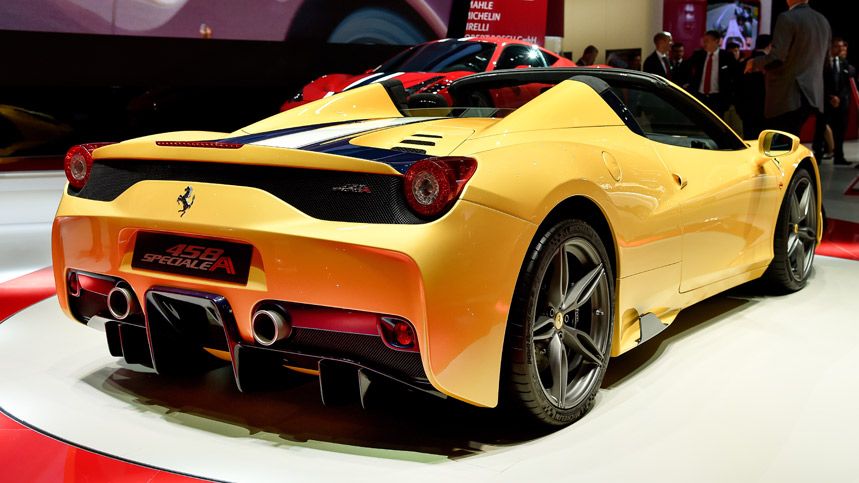 Ferrari 458 Speciale Aperta, un Spider sólo para 499 afortunados