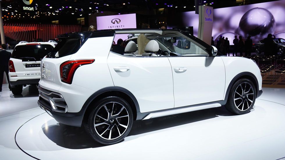 Ssangyong XIV ‘Air’ y ‘Adventure’, dos concepts en el Salón de París 2014