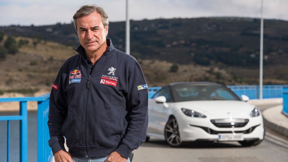 Carlos Sainz exprime al Peugeot RCZ R