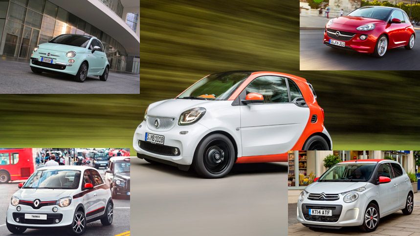 Los cinco coches urbanos con más estilo del momento