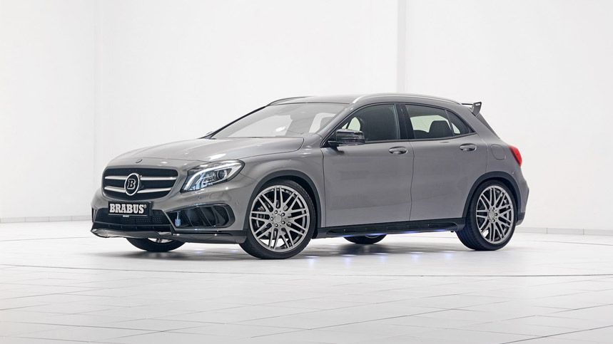 Brabus inyecta 400 CV al Mercedes GLA 45 AMG