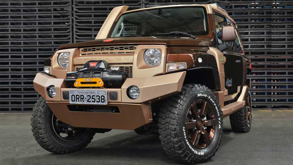 Ford Troller T4 Concept, bestia todoterreno con motor Diesel