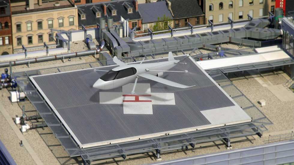 Krossblade's SkyCruiser: helicóptero, avión y coche en uno