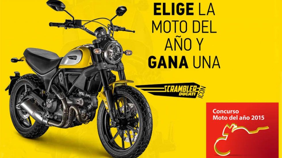 Elige la mejor moto del año y gana una Ducati Scrambler Icon