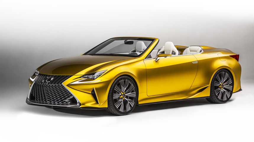 Lexus LF-C2 Concept, ¿el adelanto del RC descapotable?