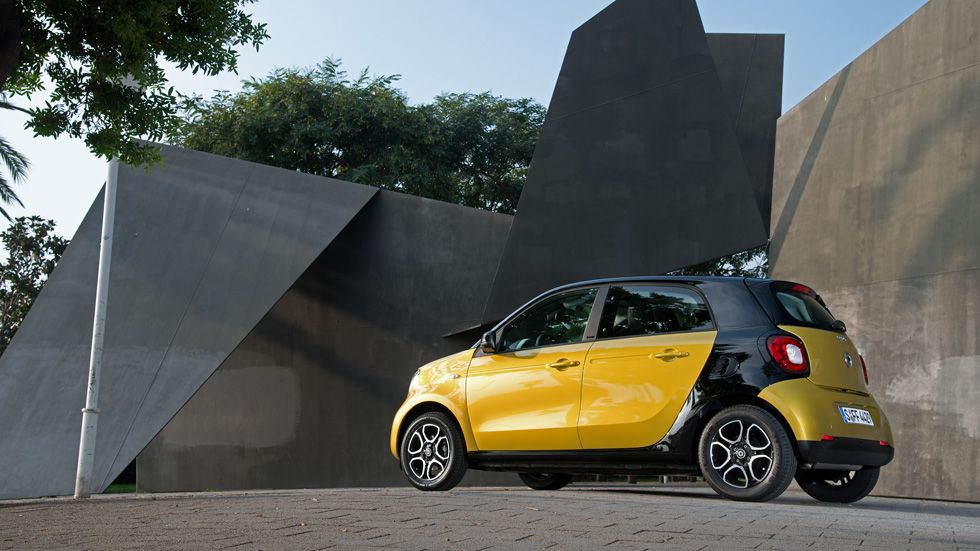 Smart Forfour, paso al coche Smart de cuatro plazas