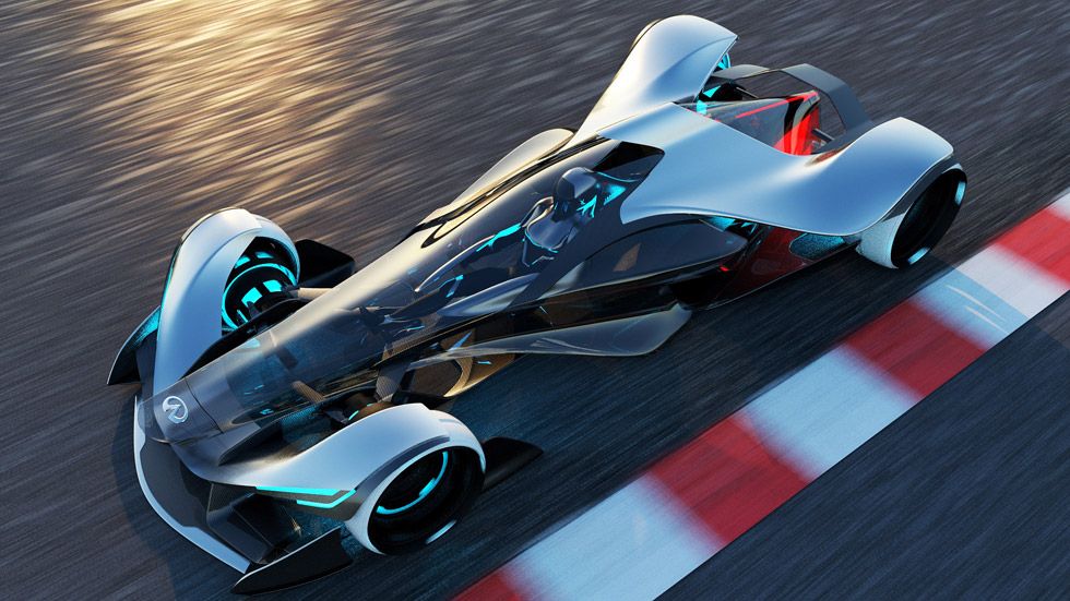 Infiniti Synaptiq SUIT, el coche de carreras movido por la mente