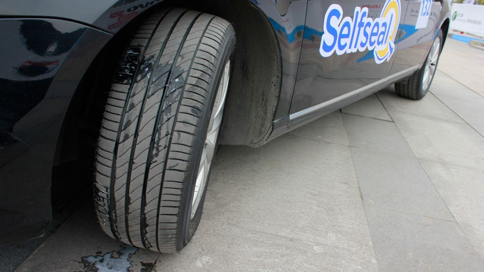 Challenge Bibendum: Michelin SelfSeal, el neumático fakir