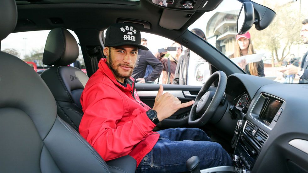 Los jugadores del Barça ya tienen sus Audi