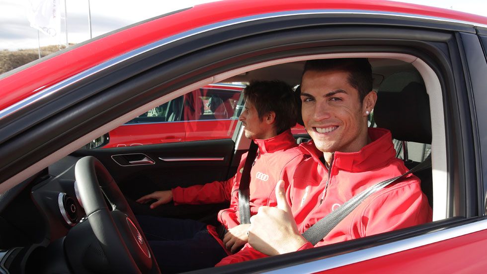 Y los Audi que conducirán los jugadores del Real Madrid son...