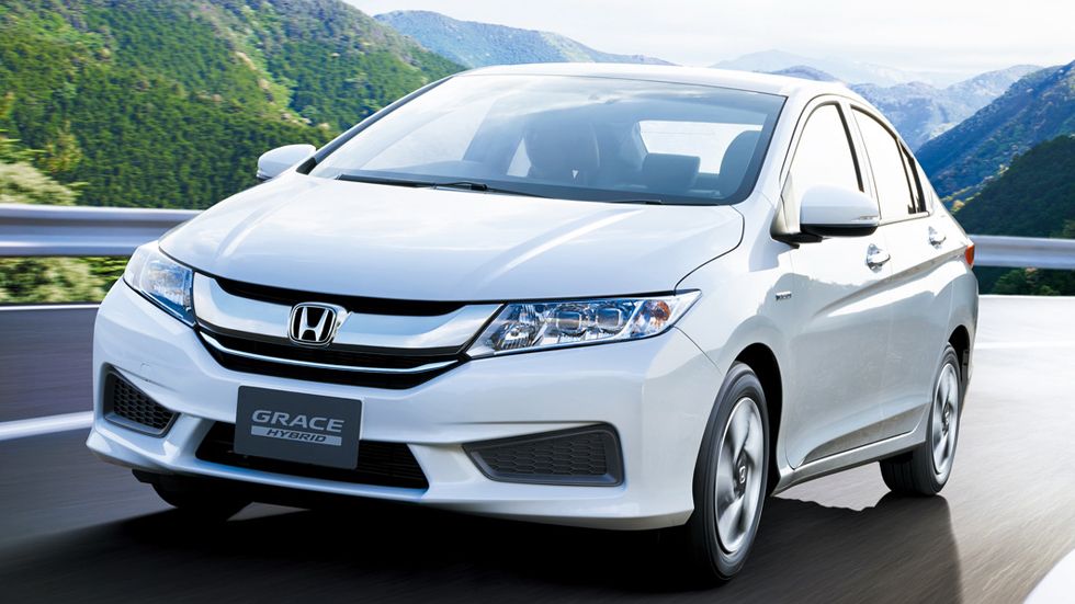 Honda Grace Hybrid, llámalo Jazz Sedán híbrido