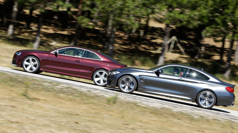 Comparativa: Audi RS5 vs BMW M4