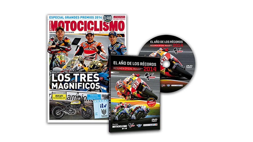 Revive la emoción del Mundial con el DVD resumen de MotoGP 2014
