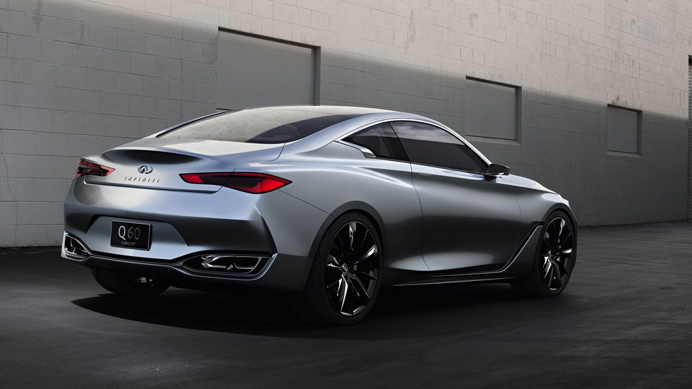 Infiniti Q60 Concept: nueva generación del coupé deportivo en 2016