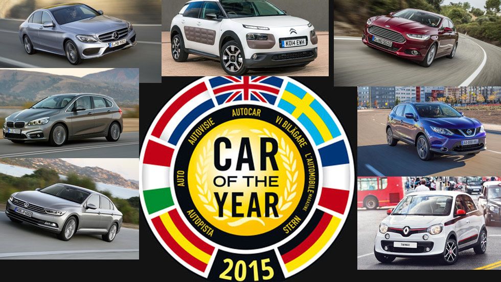 Estos son los finalistas del Car of The Year 2015