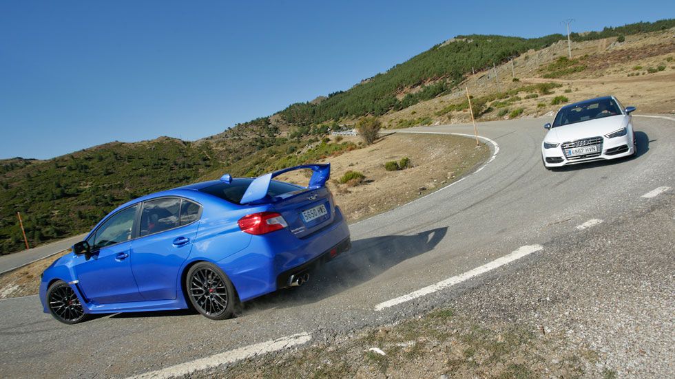 Comparativa: Audi S3 Sedán S-tronic vs Subaru WRX STi