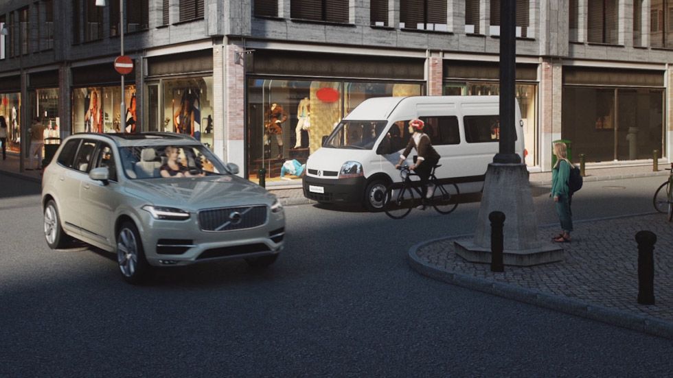 Volvo y las bicicletas, interconectadas para evitar accidentes