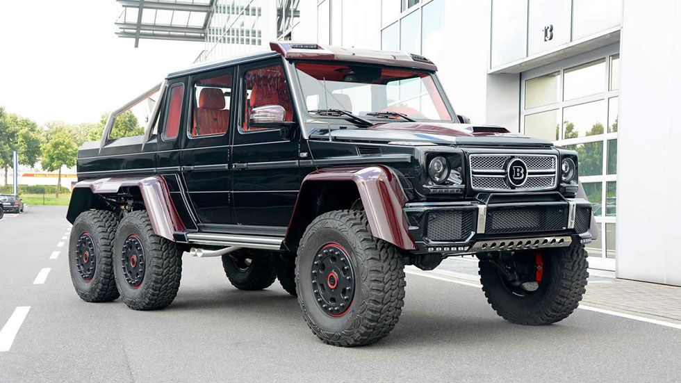 Mercedes G63 AMG 6x6, por Brabus: el mastodonte de los 700 CV