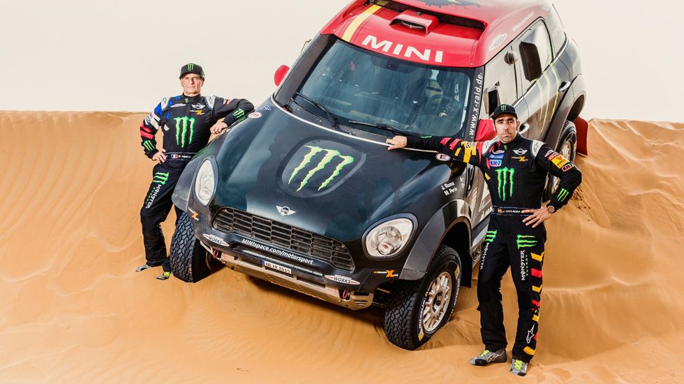 Terranova, primer líder del Dakar 2015; mala suerte de Nani Roma