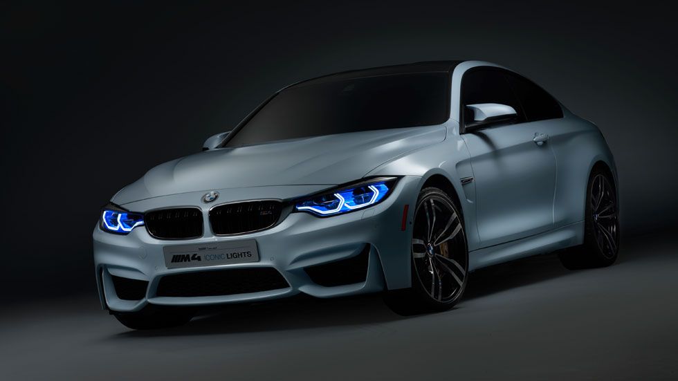 BMW M4 Concept Iconic Lights, el deportivo que lo ilumina todo