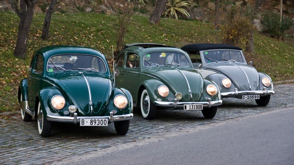 Prueba clásica: Volkswagen Escarabajo Sedán, Sunroof y Cabriolet