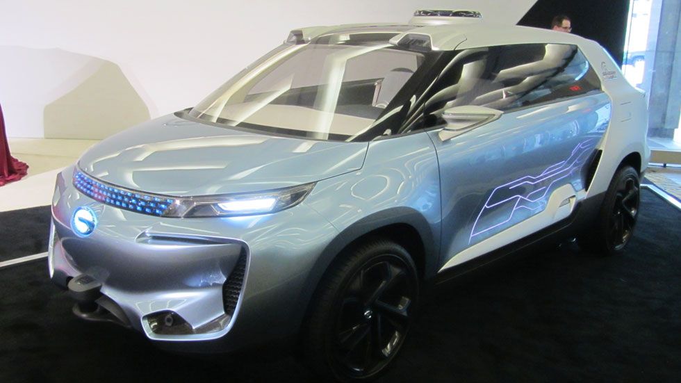 GAC WitStar, el coche autónomo chino... con pecera