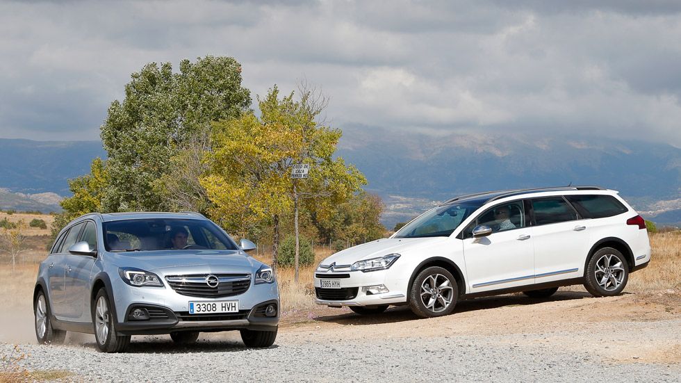 Comparativa: Citroën C5 HDI 160 Crosstourer vs Opel Insignia 2.0 CDTI 163 Country Tourer 4x4
