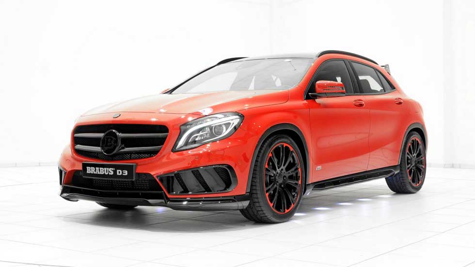 Brabus Mercedes GLA, carga de pilas hasta los 400 CV