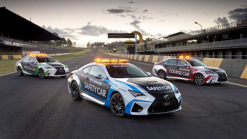 Lexus RC F, nuevo Safety Car de los V8 Supercars australianos