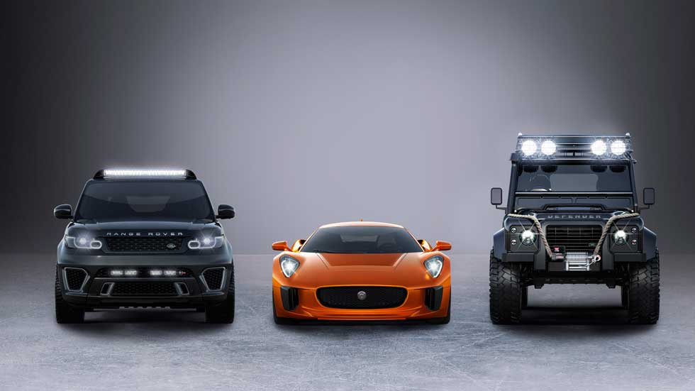 Jaguar Land Rover protagonizará Spectre, la nueva película de James Bond