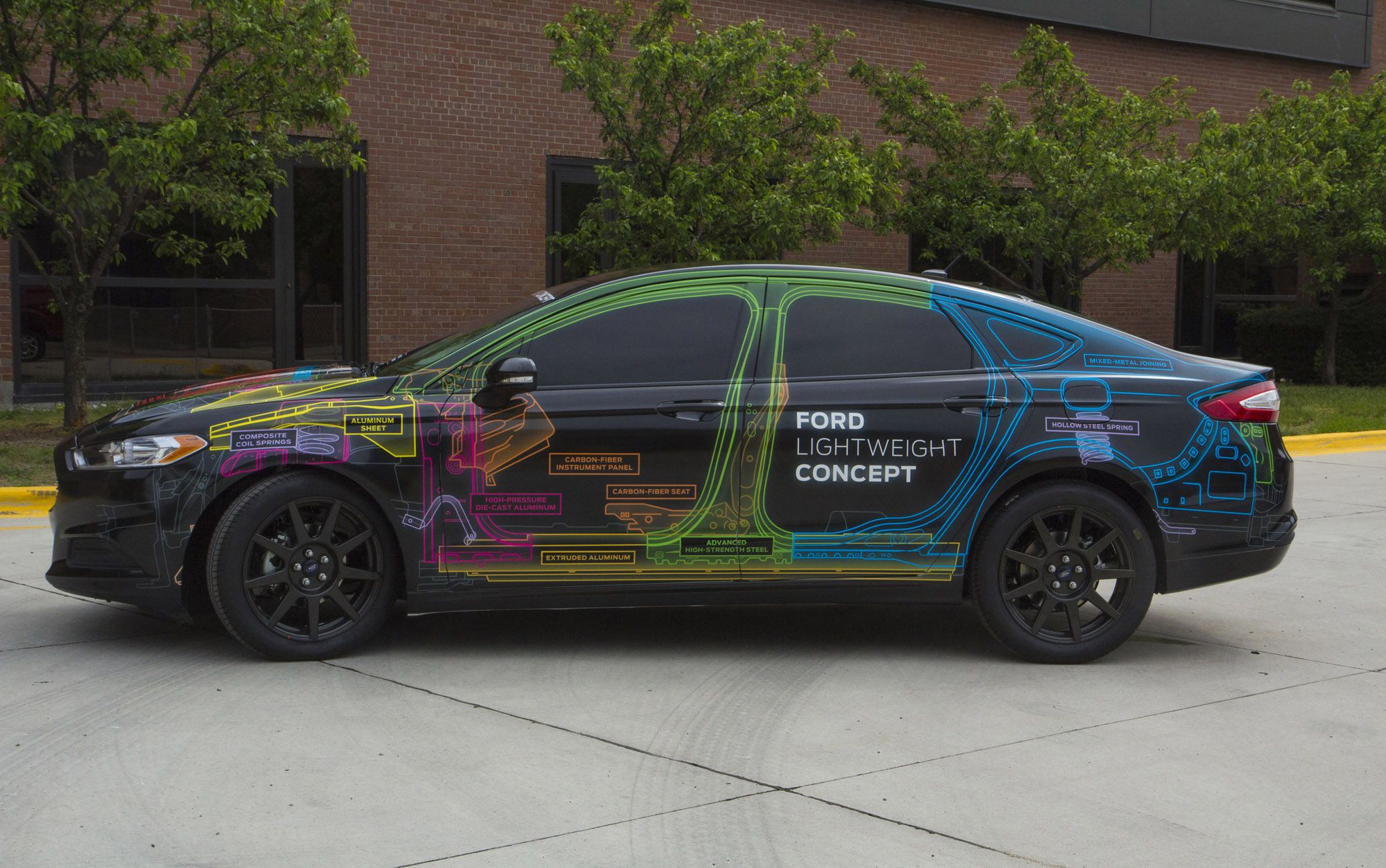Ford evalúa la fibra de carbono