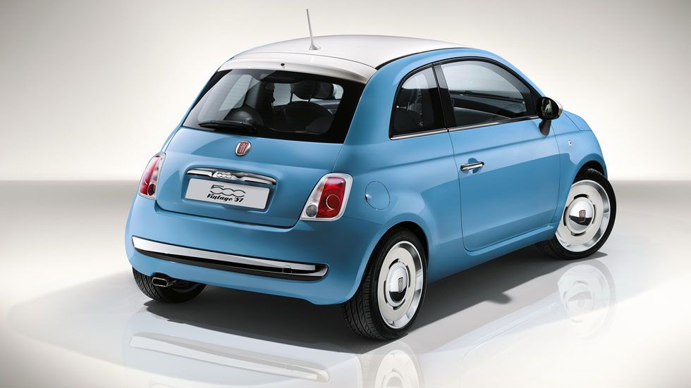 Fiat 500 Vintage’57, el más ‘retro’ de Ginebra