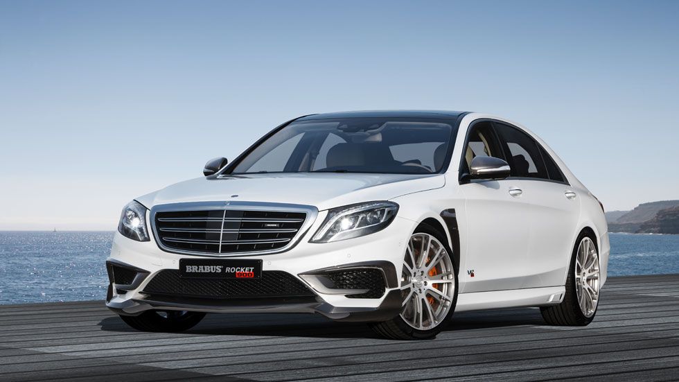 Brabus Rocket 900, un cohete de punta en blanco para Ginebra
