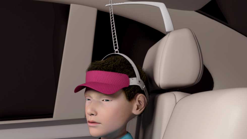 Smart headrest, el reposacabezas de coche para niños más cómodo y seguro 