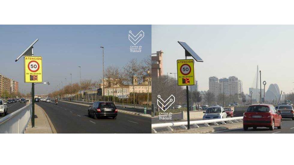 Los radares que no multan llegan a Valencia