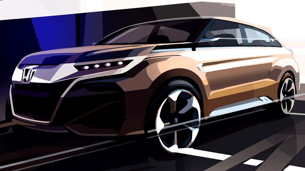 Honda concept SUV para el Salón de Shangai