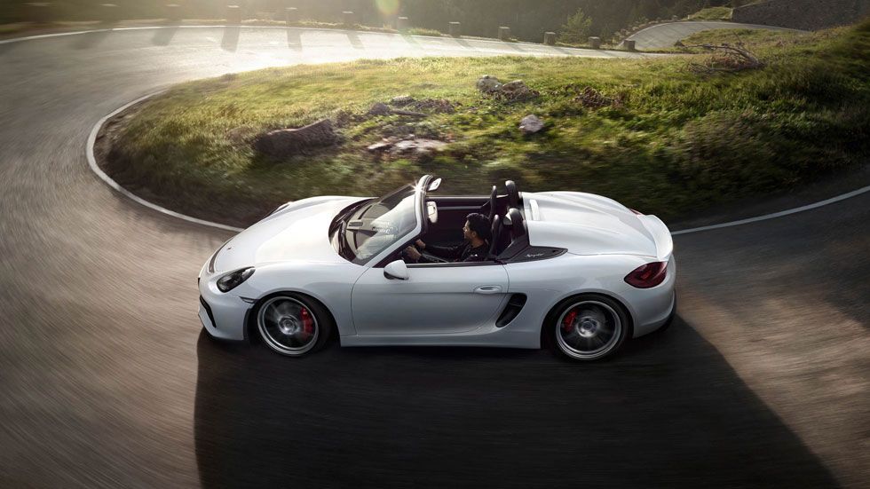 Porsche Boxster Spyder, emoción deportiva