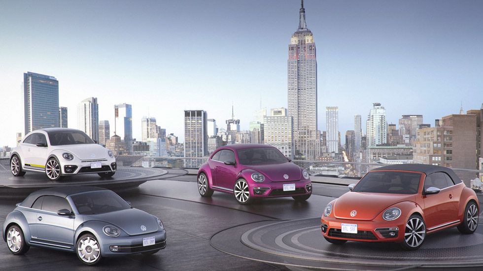 Los Volkswagen Beetle neoyorkinos, póker de versiones especiales