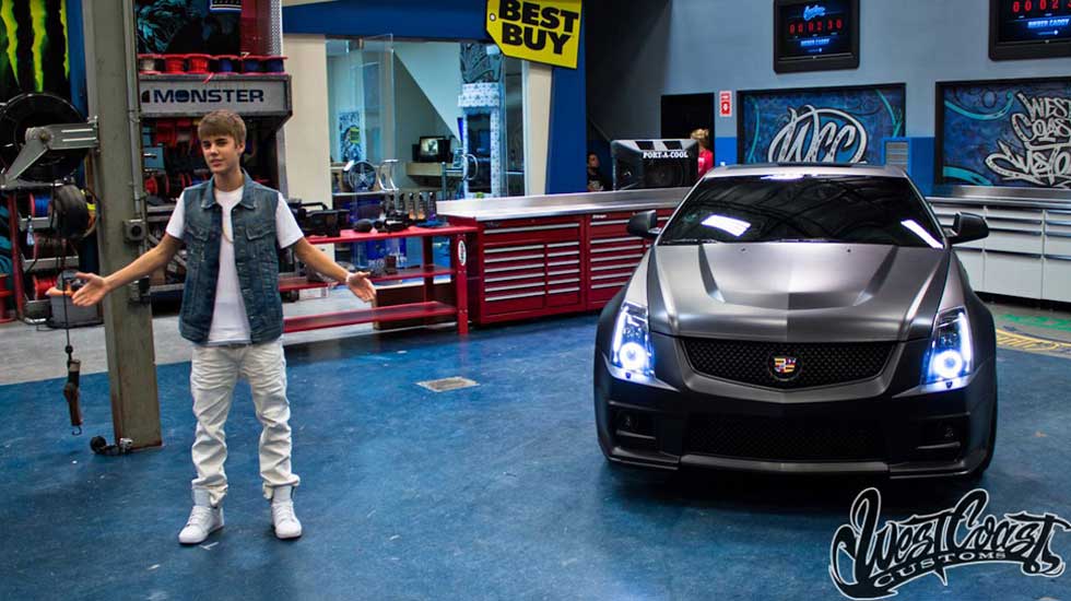 Los superdeportivos que conduce Justin Bieber