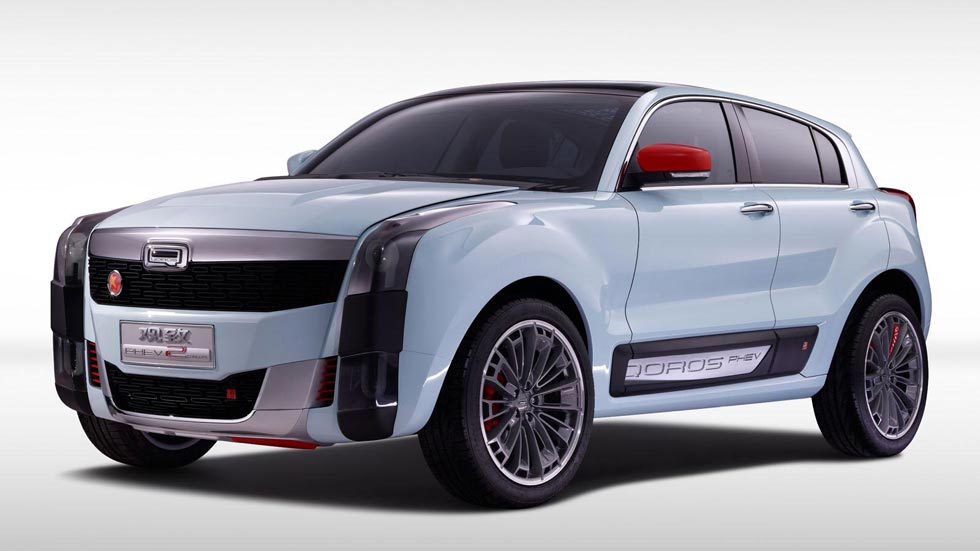Qoros 2 SUV PHEV Concept, 'crossover' chino híbrido enchufable