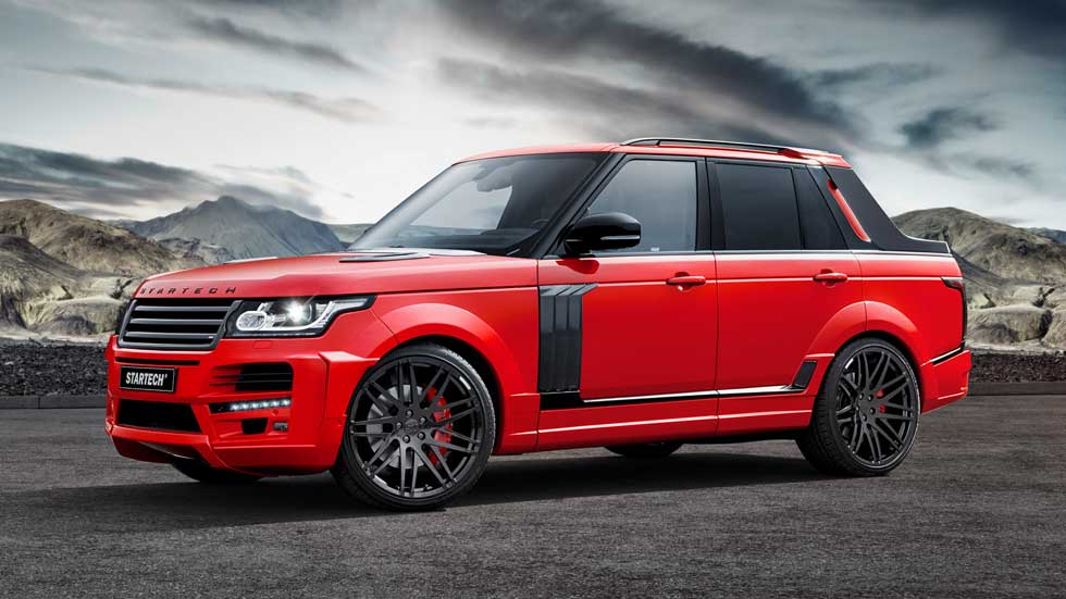 Range Rover pick-up, el atentado de Startech