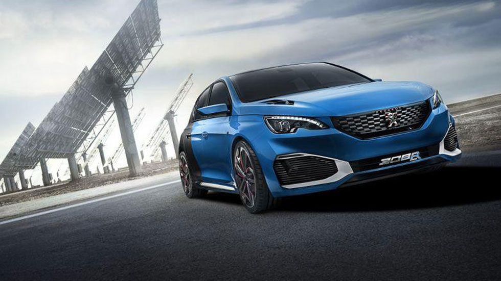 Peugeot 308 R HYbrid, híbrido furioso