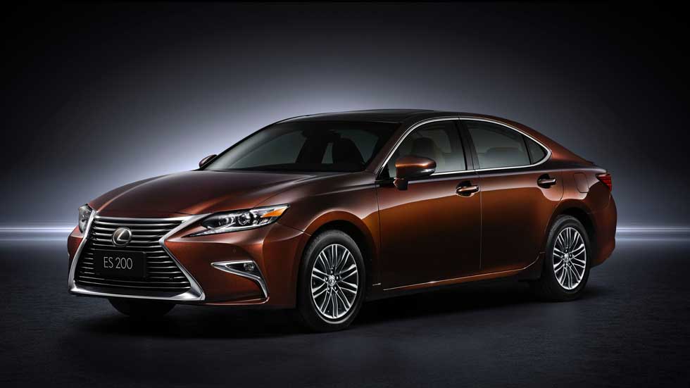 Lexus ES 2016, mejoras para el Salón de Shanghai