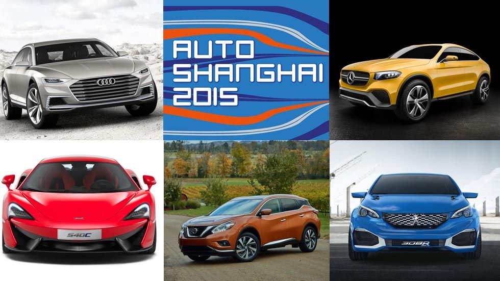 Los 10 mejores coches del Salón de Shanghai 2015