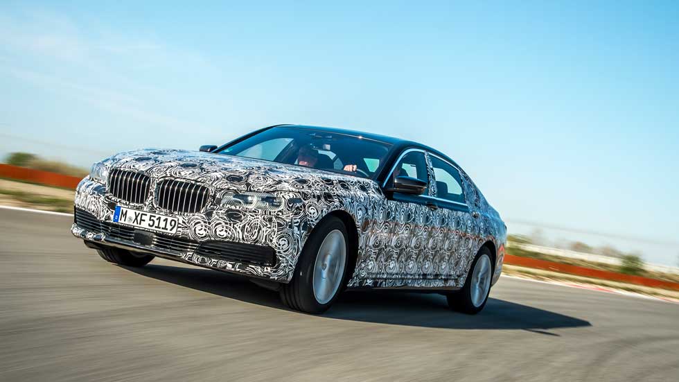 BMW 740 Li, un coche en pleno desarrollo