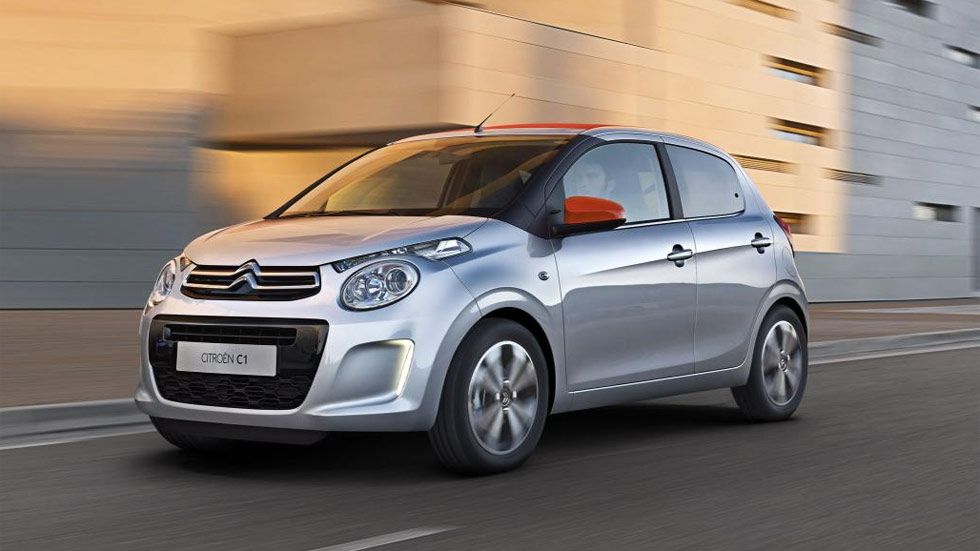 Citroën C1, otro urbano con frenada de emergencia en ciudad