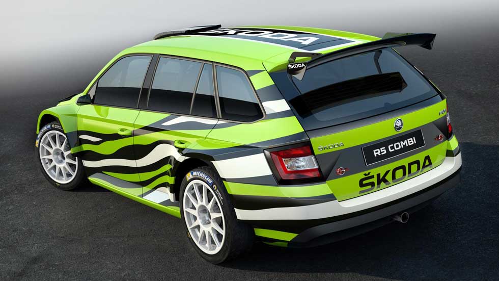 Skoda Fabia Combi R5, un familiar que se quiere ir de rallyes
